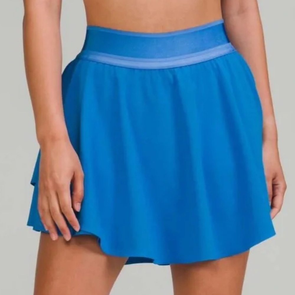 Lululemon Athletica Vibrant Blue Skater Skirt - Picture 2 of 9